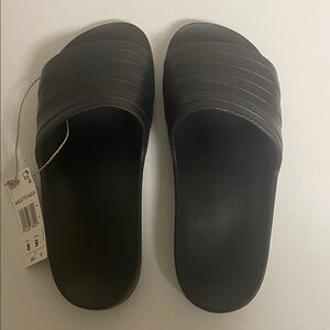 Adidas Black Slide Sandals M8/W9